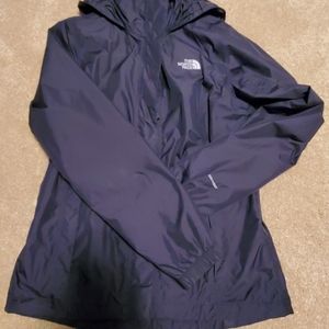 The North Face Women's Resolve 2 Waterproof Hooded Rain Jacket - black size Smal